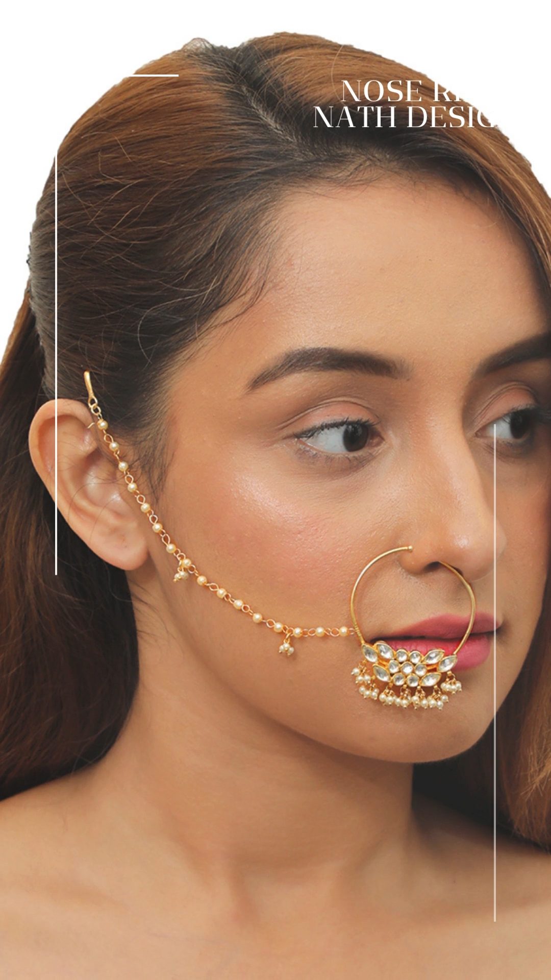 Nath, Nathni, Nath clip Maharashtrian Nath Nose Ring - Size 2 – Hayagi