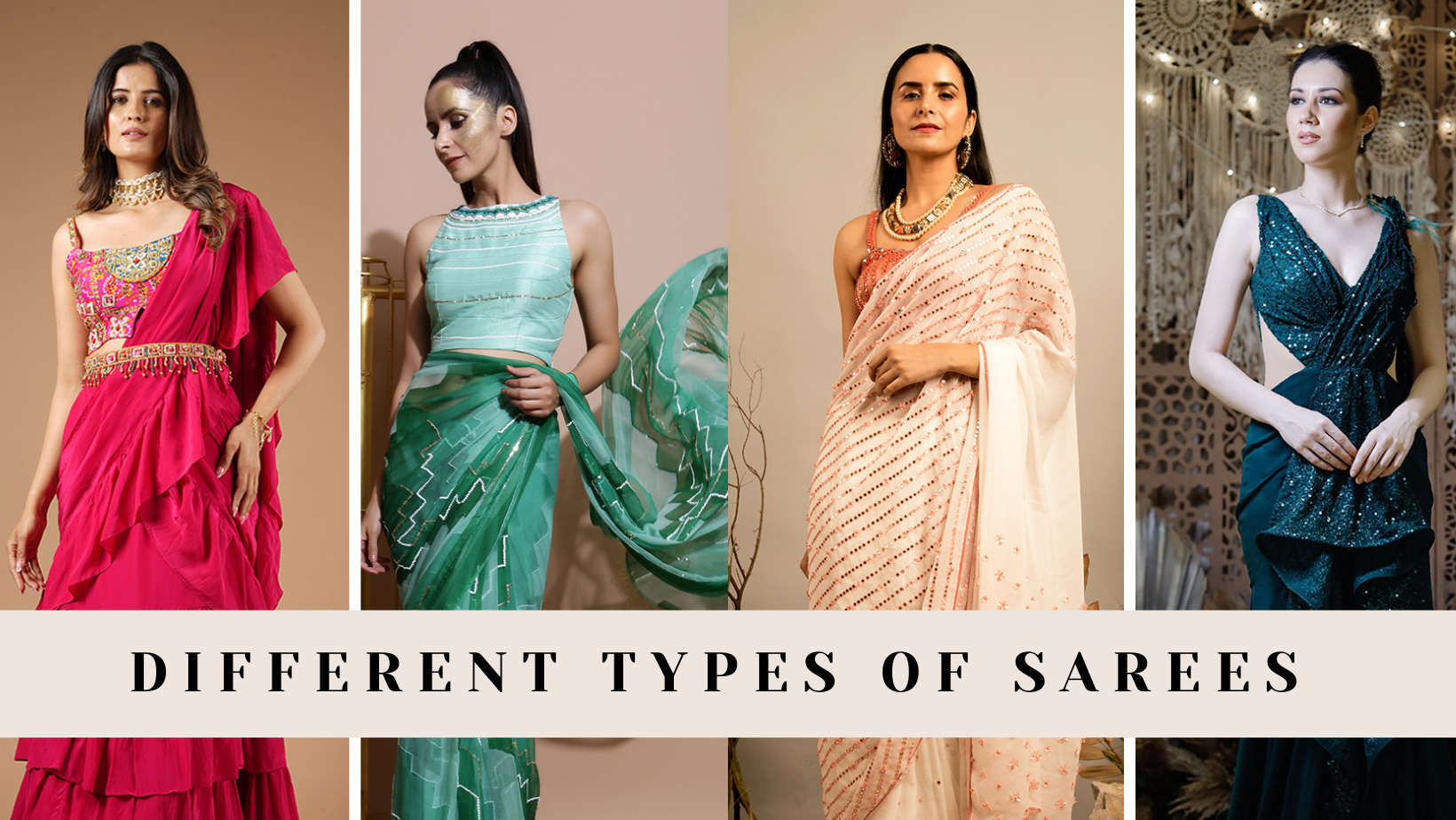 15 Different Types Of Sarees In India Photos With Names 2024