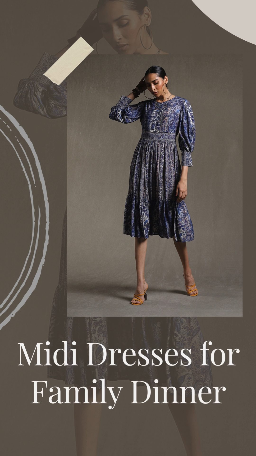 Find the Latest Midi Dresses That Capture the Essence of Family Dinners Mirraw Luxe