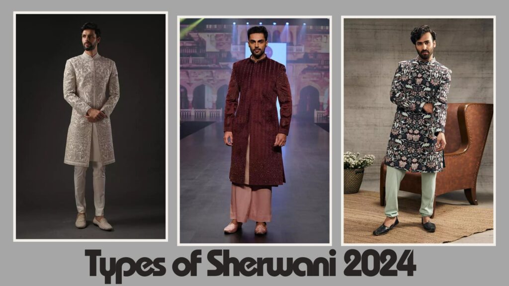 Types of Sherwani