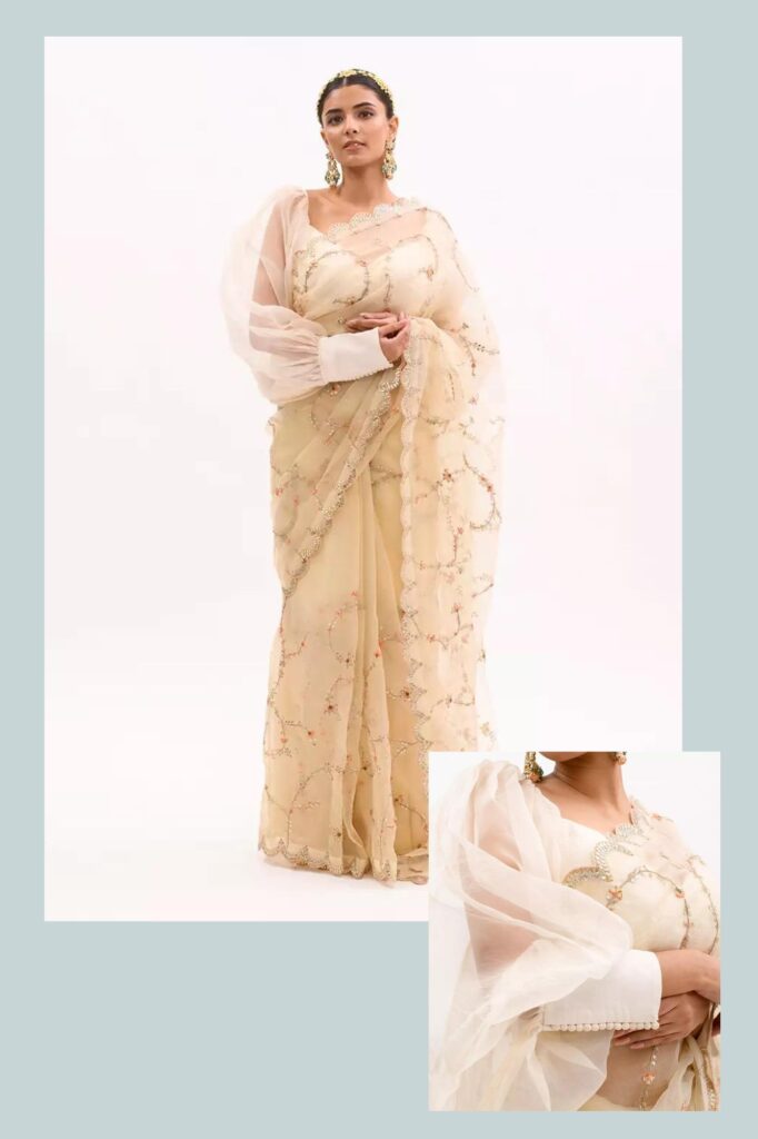 latest saree blouse patterns