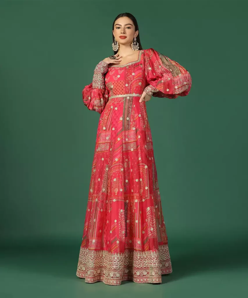 types of anarkali suits