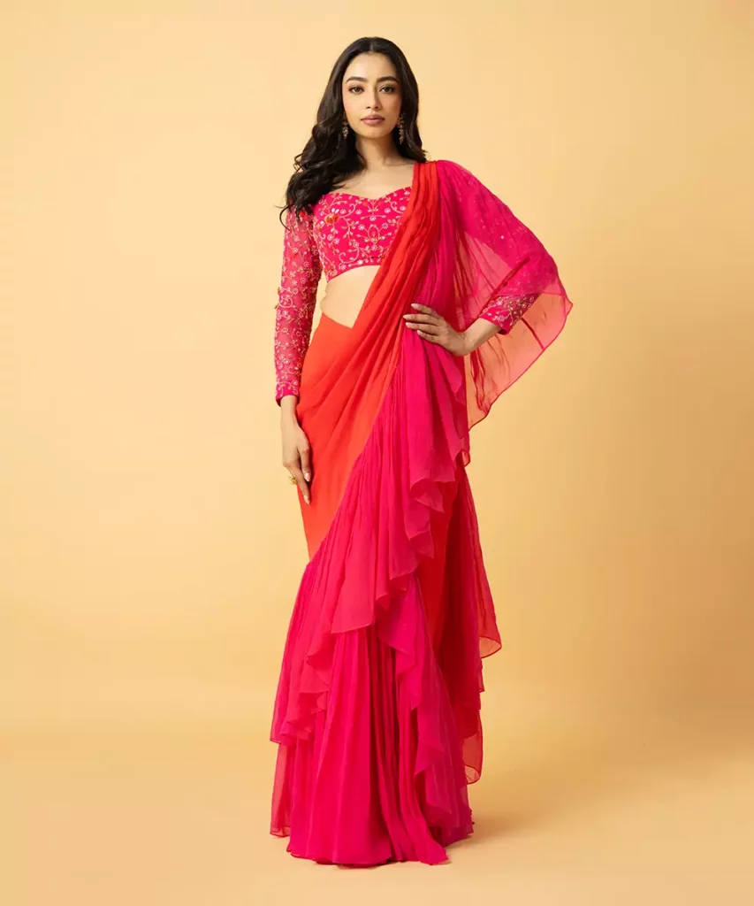 latest Bridesmaid Saree Ideas