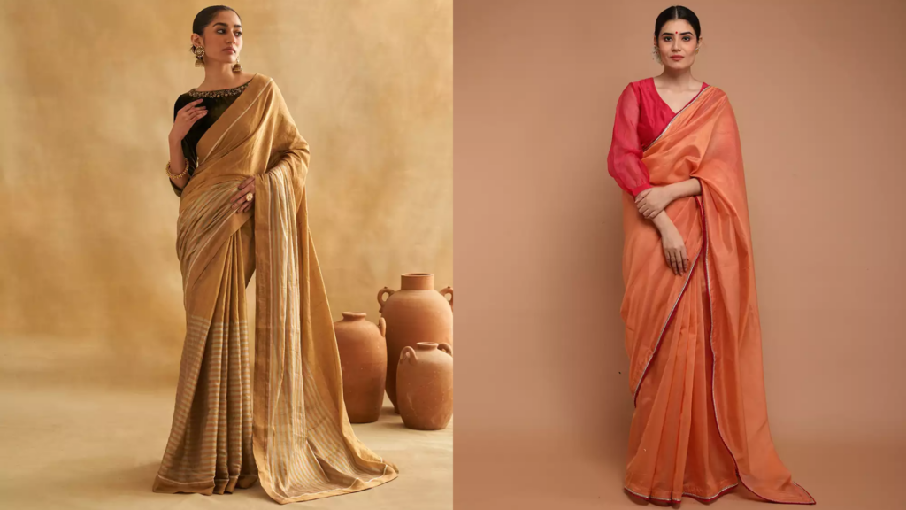 saree color combination