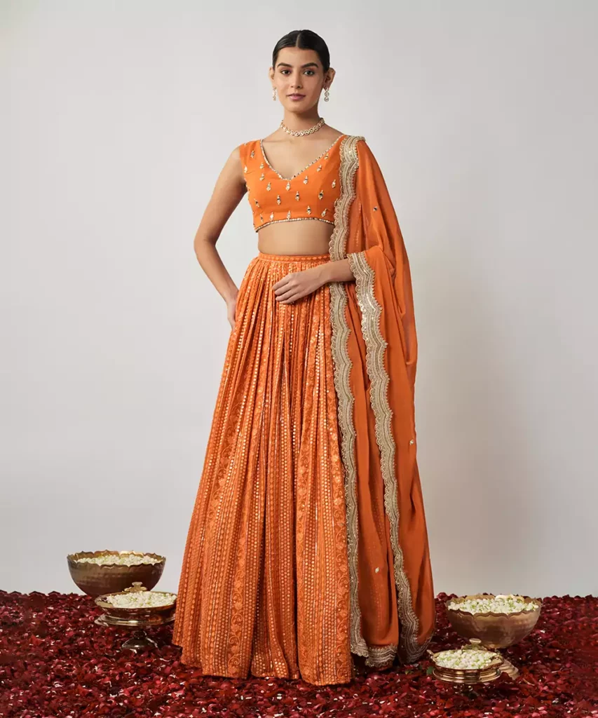 trending lehenga designs online