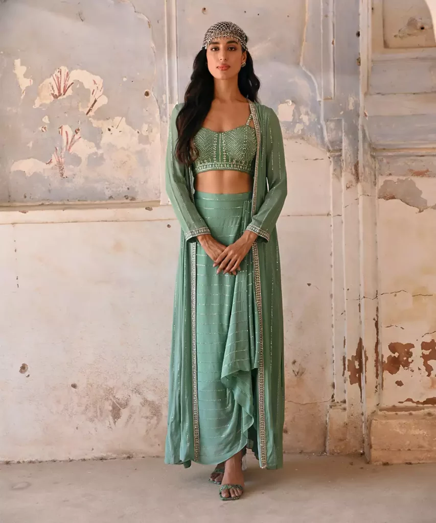 significance of green dress for hariyali teej